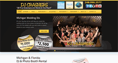 Desktop Screenshot of djcrashers.com